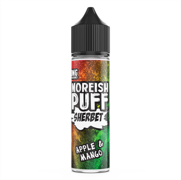 Moreish Puff Sherbet: Apple & Mango Sherbet 0mg 50ml Shortfill E-Liquid