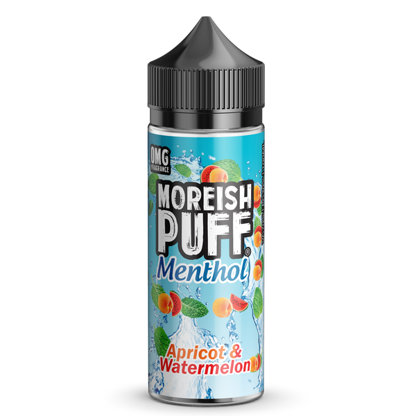 Moreish Puff Apricot & Watermelon Menthol 100ml Shortfill