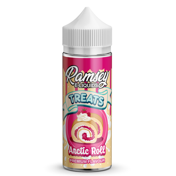 Ramsey E-Liquids Treats Arctic Roll 0mg 100ml Shortfill E-Liquid