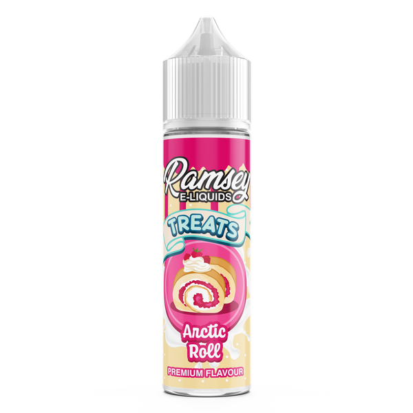 Ramsey E-Liquids Treats Arctic Roll 0mg 50ml Shortfill E-Liquid