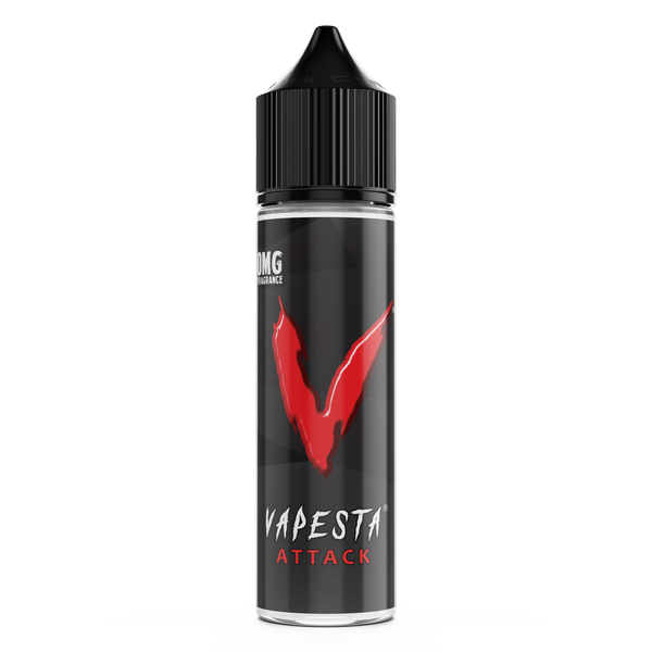 Vapesta Attack 0mg 50ml Shortfill E-Liquid