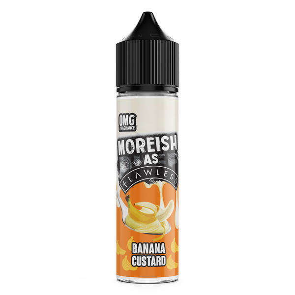 Moreish As Flawless Banana Custard 0mg 50ml Shortfill E-Liquid