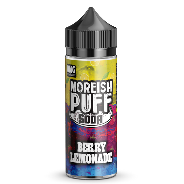 Moreish Puff Soda: Berry Lemonade 0mg 100ml Shortfill E-Liquid