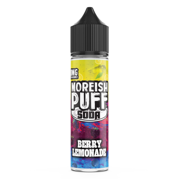 Moreish Puff Soda: Berry Lemonade 0mg 50ml Shortfill E-Liquid
