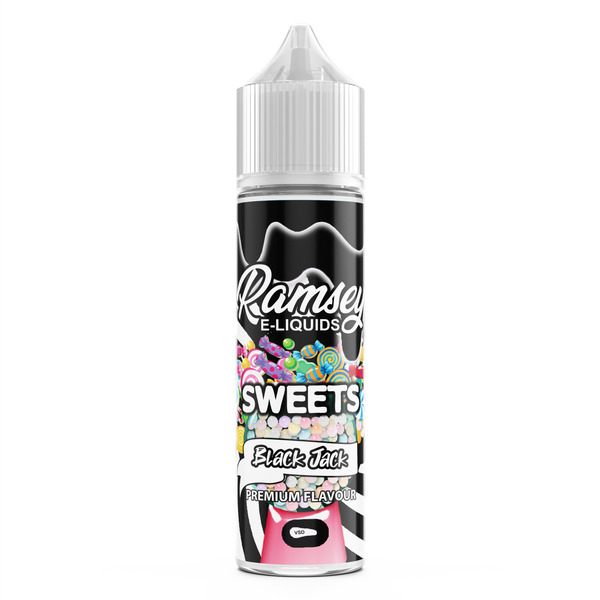Ramsey E-Liquids Sweets Blackjack 0mg 50ml Shortfill E-Liquid
