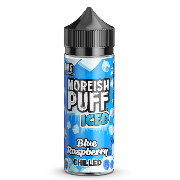 Blue Raspberry Chilled E-Liquid by Moreish Puff - Shortfills UK