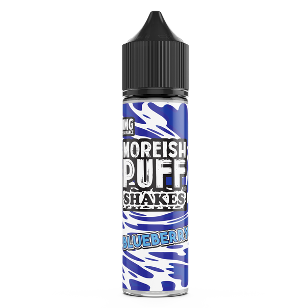 Moreish Puff Shakes: Blueberry Shakes 0mg 50ml Shortfill E-Liquid