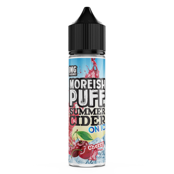 Moreish Puff Summer Cider On Ice: Cherry 0mg 50ml Shortfill E-Liquid