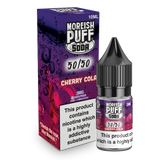 Moreish Puff Soda 50/50: Cherry Cola Soda 10ml E-Liquid