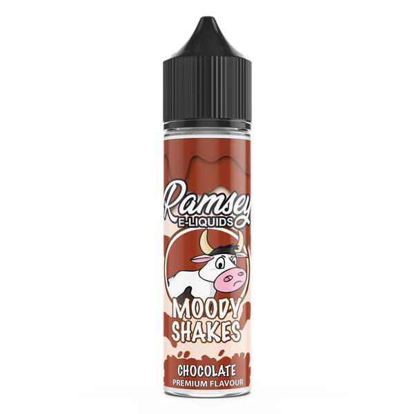 Ramsey E-Liquids Moody Shakes: Chocolate 0mg 50ml Shortfill E-Liquid
