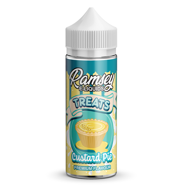Ramsey E-Liquids Treats Custard Pie 0mg 100ml Shortfill E-Liquid