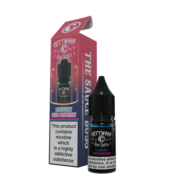 Blueberry Sour Raspberry Nic Salt by Cuttwood - Nic Salts UK
