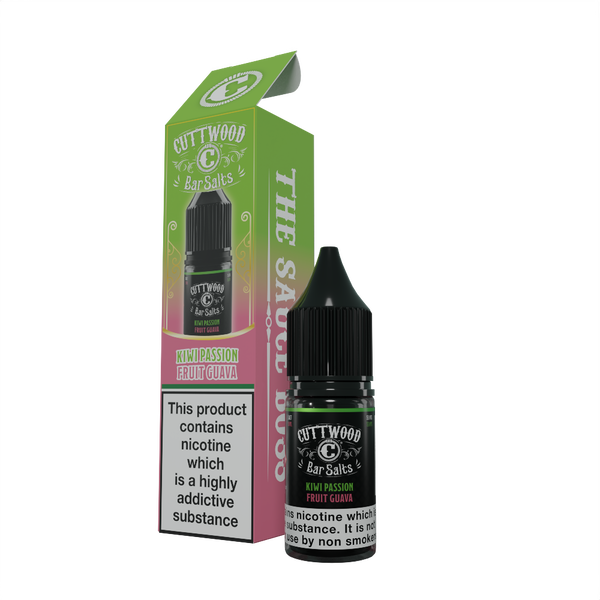 Kiwi Passion Fruit Guava Nic Salt by Cuttwood - Nic Salts UK