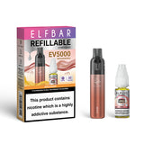 Elf Bar EV5000 Refillable Starter Kit - Apple Peach