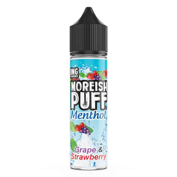 Moreish Puff Grape & Strawberry Menthol 50ml Shortfill