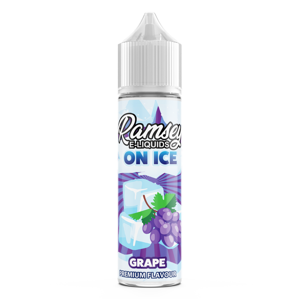 Ramsey E-Liquids On Ice Grape 0mg 50ml Shortfill E-Liquid