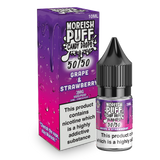Moreish Puff Candy Drops 50/50: Grape and Strawberry Candy Drops 10ml E-Liquid 3mg