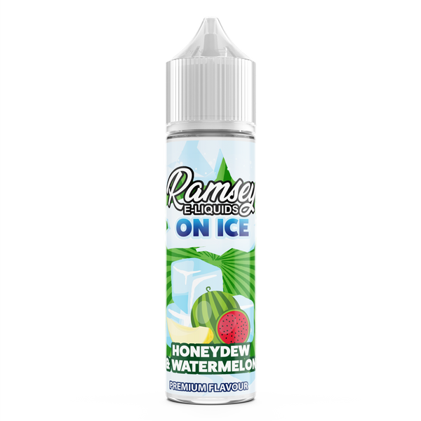 Ramsey E-Liquids On Ice Honeydew & Watermelon 0mg 50ml Shortfill E-Liquid