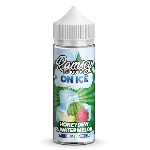 Ramsey E-Liquids On Ice Honeydew & Watermelon 0mg 100ml Shortfill E-Liquid