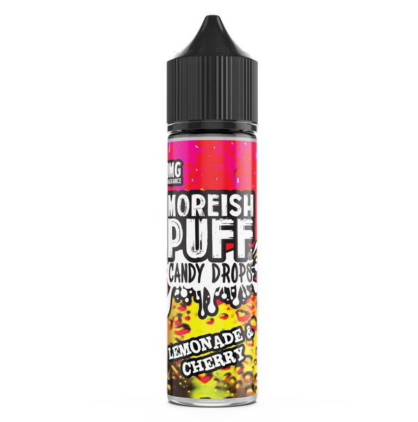 Moreish Puff Candy Drops: Lemonade & Cherry Candy Drops 0mg 50ml Shortfill E-Liquid