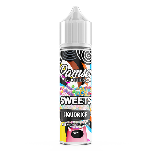 Ramsey E-Liquids Sweets: Licorice 0mg 50ml Shortfill E-Liquid