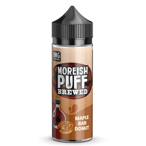Moreish Puff Brewed Maple Bar Donut 0mg 100ml Shortfill E-Liquid