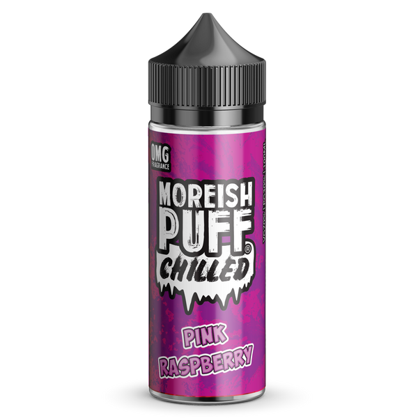 Moreish Puff Chilled: Pink Raspberry Chilled 0mg 100ml Shortfill E-Liquid