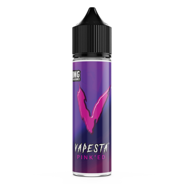 Vapesta Pinked 0mg 50ml Shortfill E-Liquid