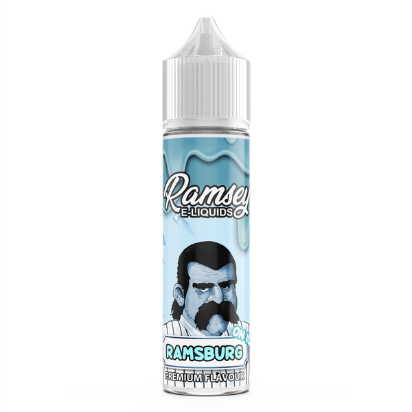 Ramsey E-Liquids Ramsburg On Ice 0mg 50ml Shortfill E-Liquid