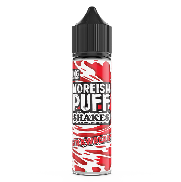 Moreish Puff Shakes: Strawberry Shakes 0mg 50ml Shortfill E-Liquid