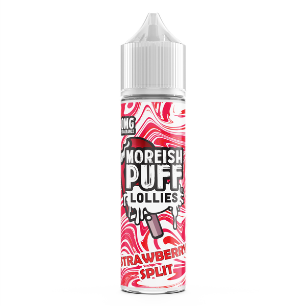 Moreish Puff Lollies Strawberry Split 0mg 50ml Shortfill E-Liquid