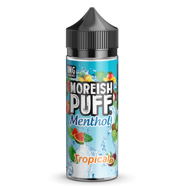 Moreish Puff Tropical Menthol 100ml Shortfill