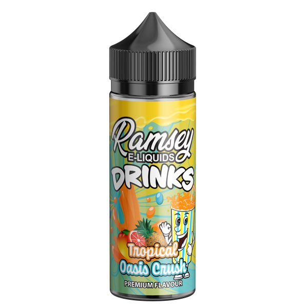 Ramsey E-Liquids Drinks Tropical Oasis Crush 100ml Shortfill