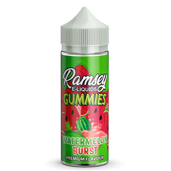 Watermelon Burst E-Liquid by Ramsey E-Liquids - Shortfills UK