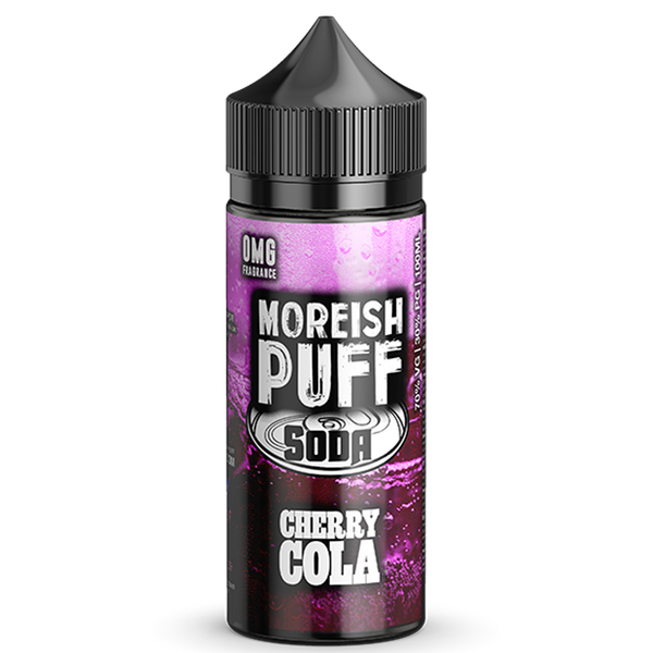Cherry Cola Soda by Moreish Puff 100ml Shortfill