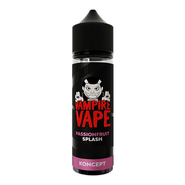 Passionfruit Splash E-Liquid by Vampire Vape - Shortfills UK