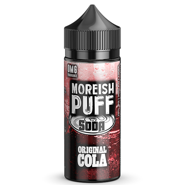 Original Cola Soda by Moreish Puff 100ml Shortfill