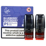 Elf Bar Mate500 P1 Prefilled Pods 2 Pack - Blueberry Raspberry