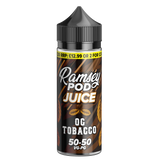 Ramsey Pod Juice OG Tobacco 0mg 100ml Short Fill E-Liquid - Non Price Marked