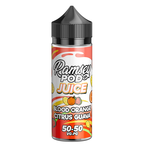 Blood Orange Citrus Guava E-Liquid by Ramsey E-Liquids - Short Fills UK