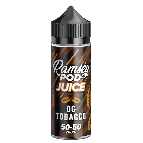 OG Tobacco E-Liquid by Ramsey E-Liquids - Short Fills UK