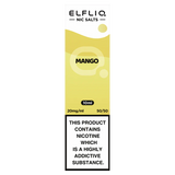 ELFLIQ Official Elf Bar Nic Salt 10ml Mango 10mg
