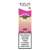 ELFLIQ Official Elf Bar Nic Salt 10ml Strawberry Kiwi 10mg