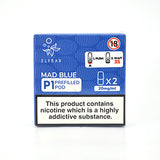 Elf Bar Mate500 P1 Prefilled Pods 2 Pack - Mad Blue