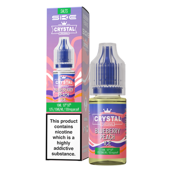 Blueberry Peach Ice Nic Salt by SKE - Nic Salts UK