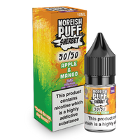Moreish Puff Sherbet 50/50: Apple & Mango Sherbet 10ml E-Liquid