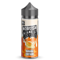 Moreish As Flawless Banana Custard 0mg 100ml Shortfill E-Liquid