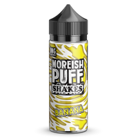 Moreish Puff Shakes: Banana Shakes 0mg 100ml Shortfill E-Liquid