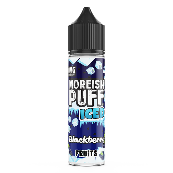 Moreish Puff Iced Blackberry Fruits 0mg 50ml Shortfill E-Liquid