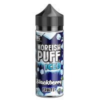 Moreish Puff Iced Blackberry Fruits 0mg 100ml Shortfill E-Liquid